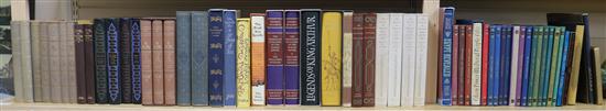 A large quantity of books and Folio Society, 3 vols, Vasari etc